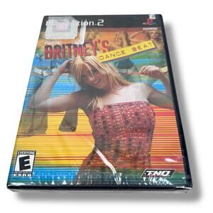 Vintage Britney's Dance Beat PS2 Video Game Rhythm Game PlayStation 2 Sealed New